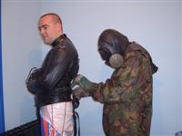 8 army putting cyc in straitjacket